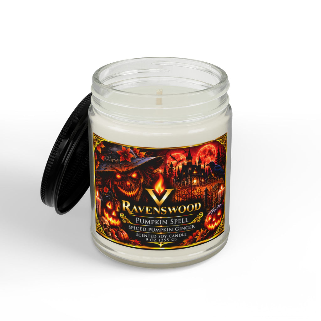 PurVelle Ravenswood Pumpkin Spell Soy Candle — Pumpkin Spice Scent ( 9oz)