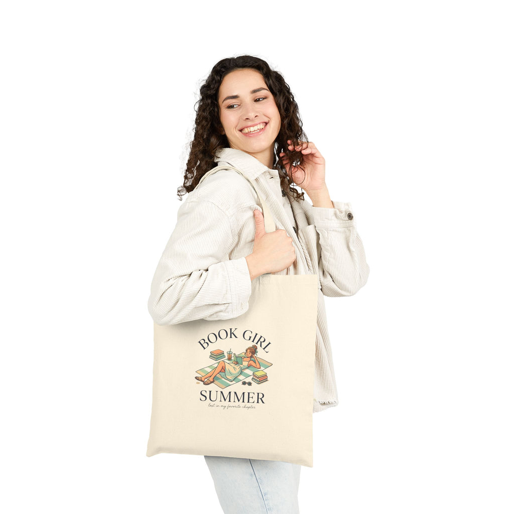 Book Girl Summer Tote, BookTok Reading Beach Reads, Bookish Summer Aesthetic