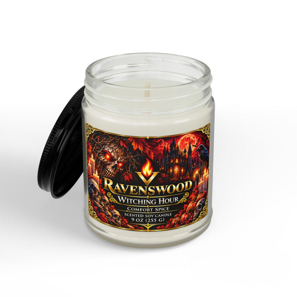 PurVelle Ravenswood Gothic Witching Hour Scented Soy Candle — (9 oz)