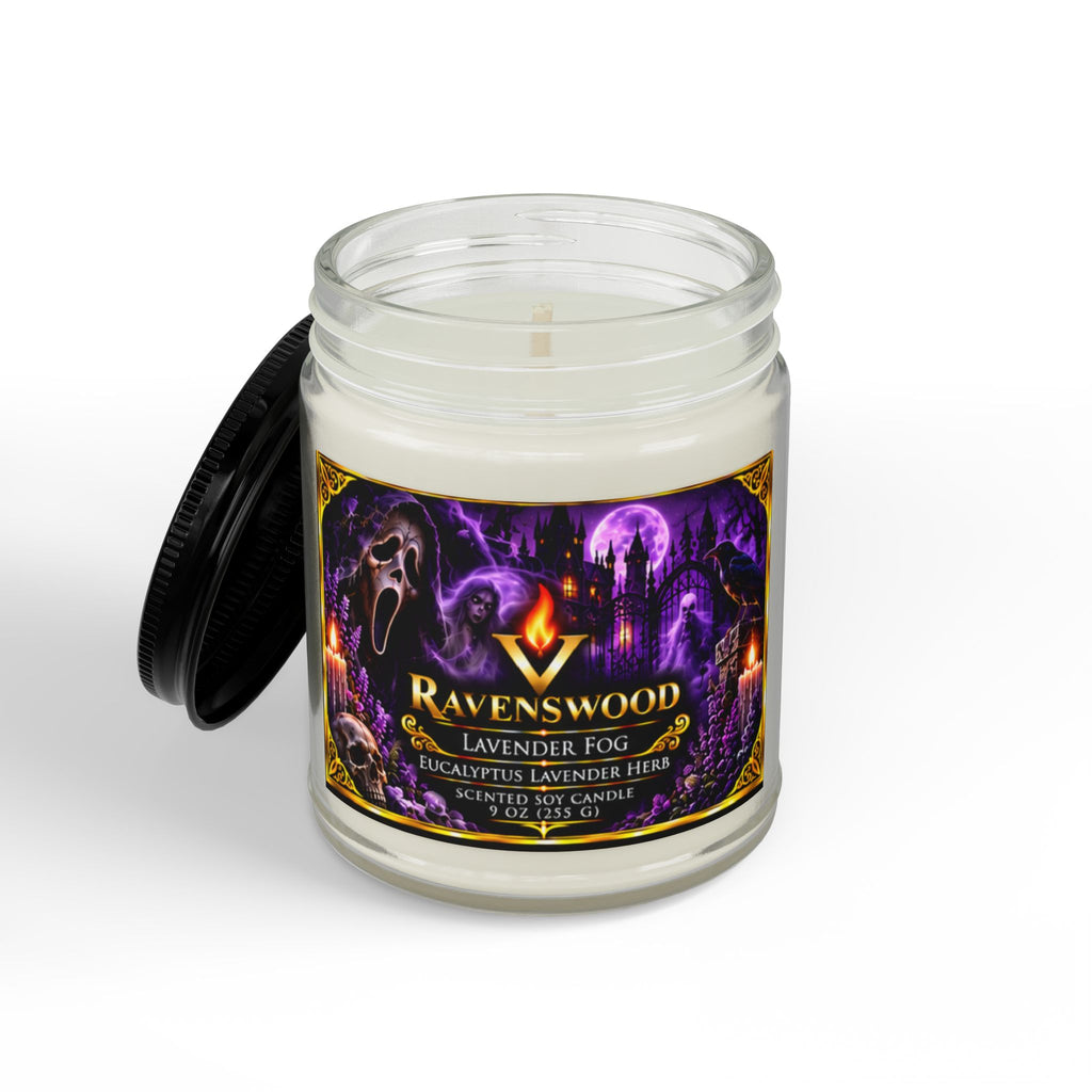 PurVelle Ravenswood Lavender Fog Soy Candle — Eucalyptus Lavender Herb (9oz)