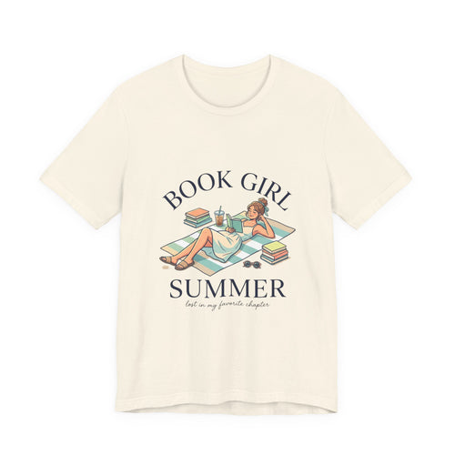 Book Girl Summer Tee | bookish, summer aesthetic