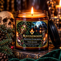 PurVelle Ravenswood Haunted Evergreen Soy Candle (9oz)