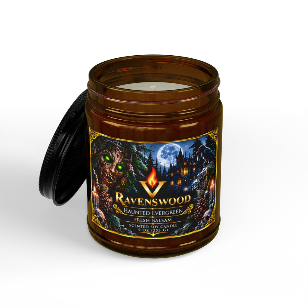 PurVelle Ravenswood Haunted Evergreen Soy Candle (9oz)