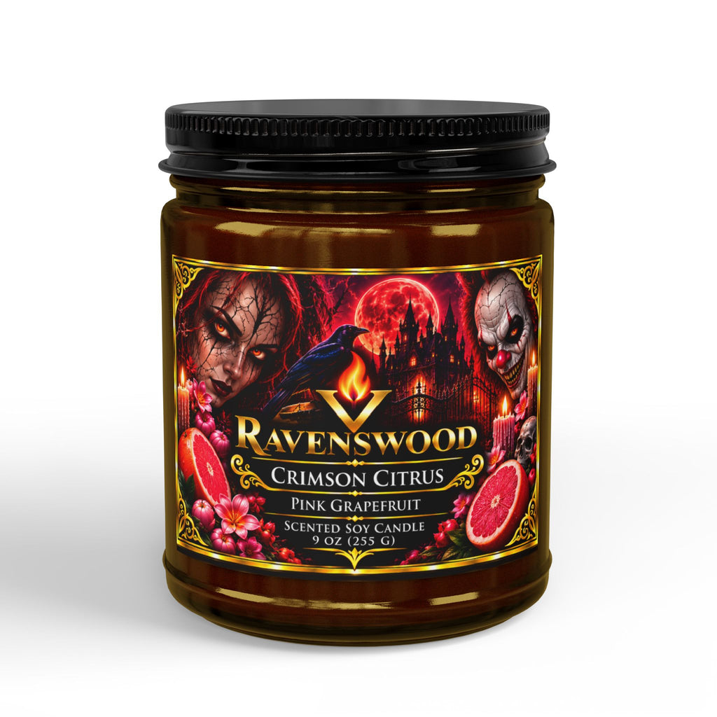 PurVelle Ravenswood Pink Grapefruit Scented Soy Candle —( 9 oz)