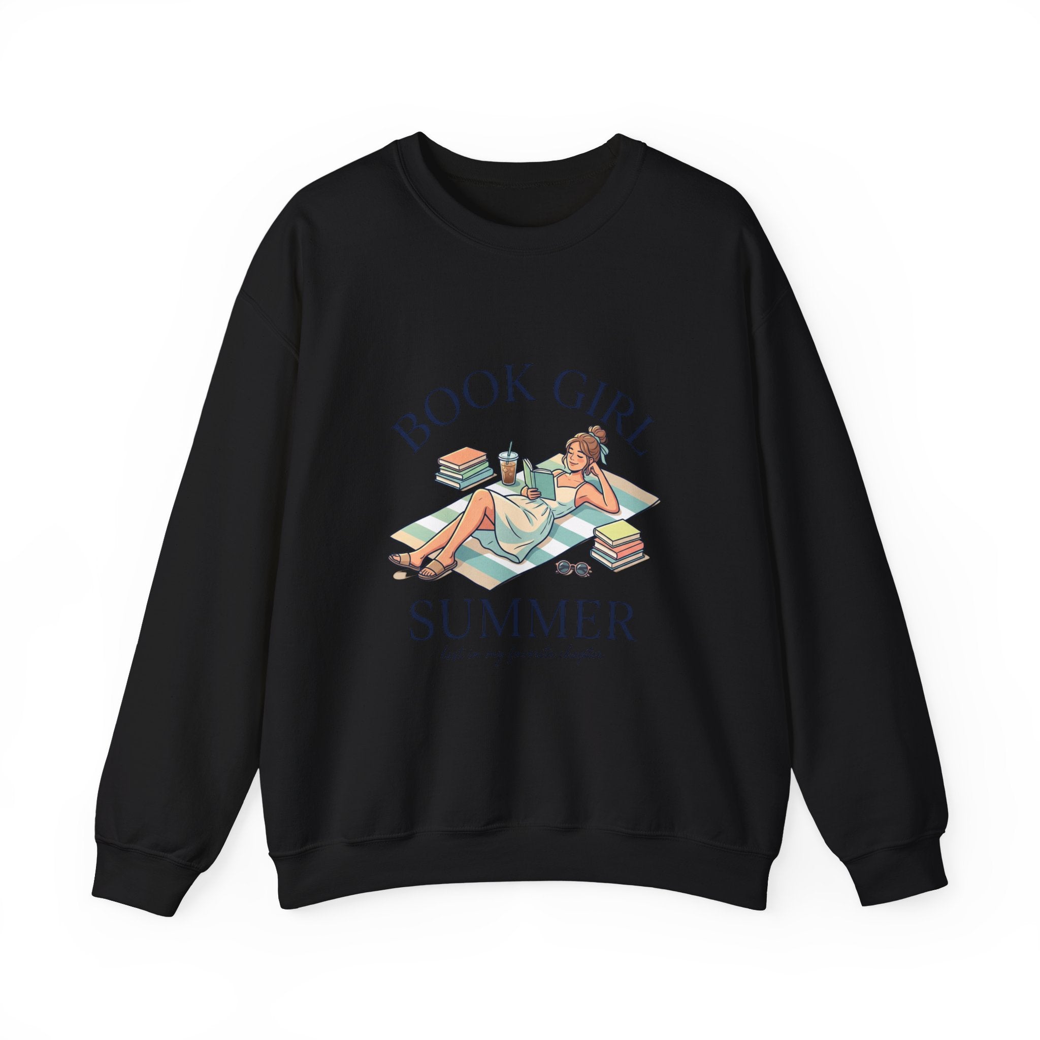 Book Girl Summer Sweatshirt | BookTok, bookish summer aesthetic