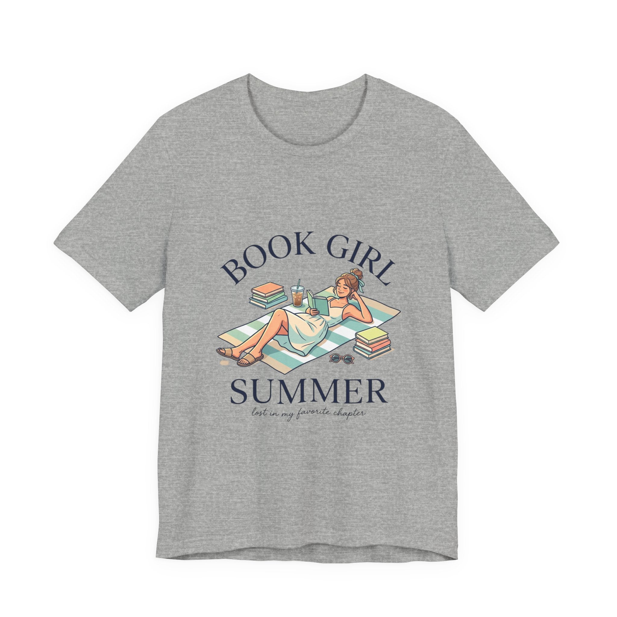 Book Girl Summer Tee | bookish, summer aesthetic
