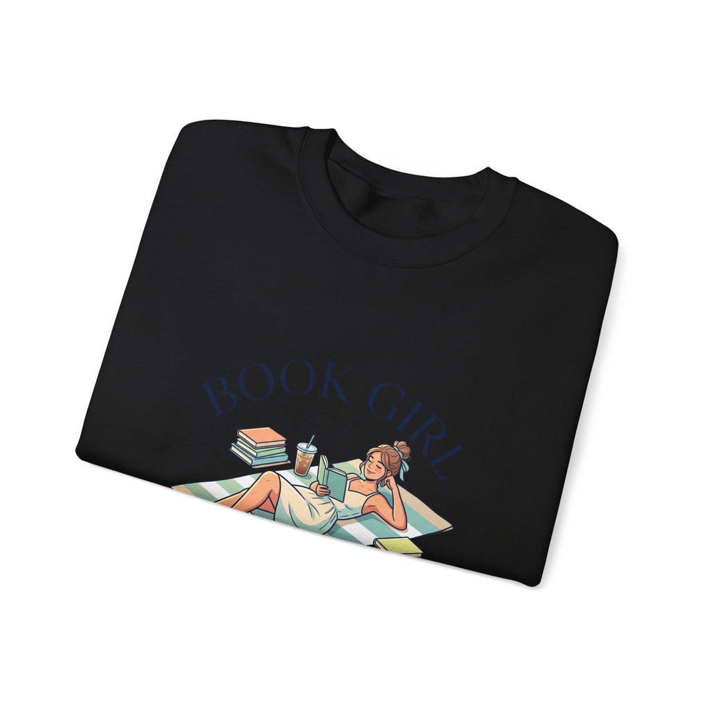 Book Girl Summer Sweatshirt | BookTok, bookish summer aesthetic