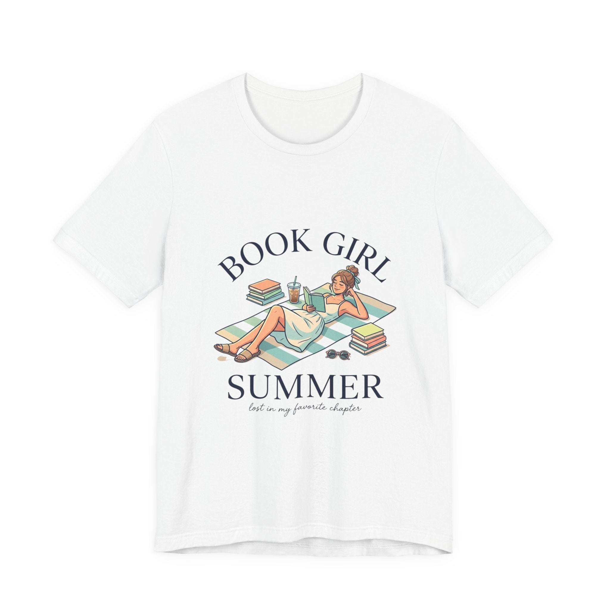 Book Girl Summer Tee | bookish, summer aesthetic