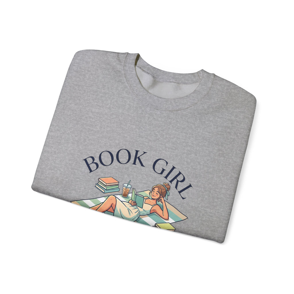 Book Girl Summer Sweatshirt | BookTok, bookish summer aesthetic