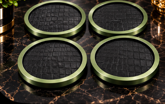 The Alligator Collection™ Coasters — Set of 4
