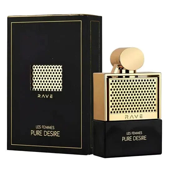 Rave Pure Desire Gold By Lattafa For Women 3.4oz EDP Spray