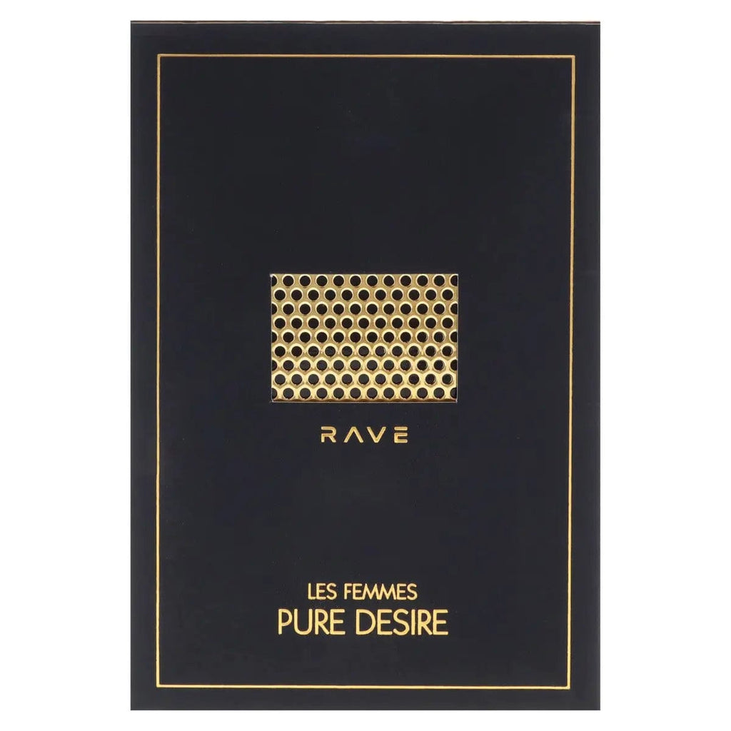 Rave Pure Desire Gold By Lattafa For Women 3.4oz EDP Spray