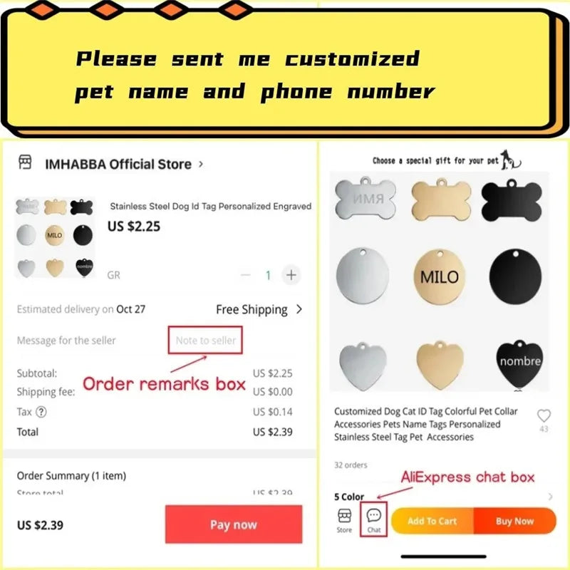 Personalized Custom Engraved Pet Name and Phone Number Cat ID Tag Moon and Star Print cat Collar with Bow Suitable for pet Cats