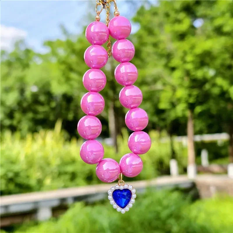 Adjustable Pet Collar Pearl Love Necklace Cat Collar Puppy Accessories Dog Chain Chihuahua Wedding Pet Jewelry Stuff