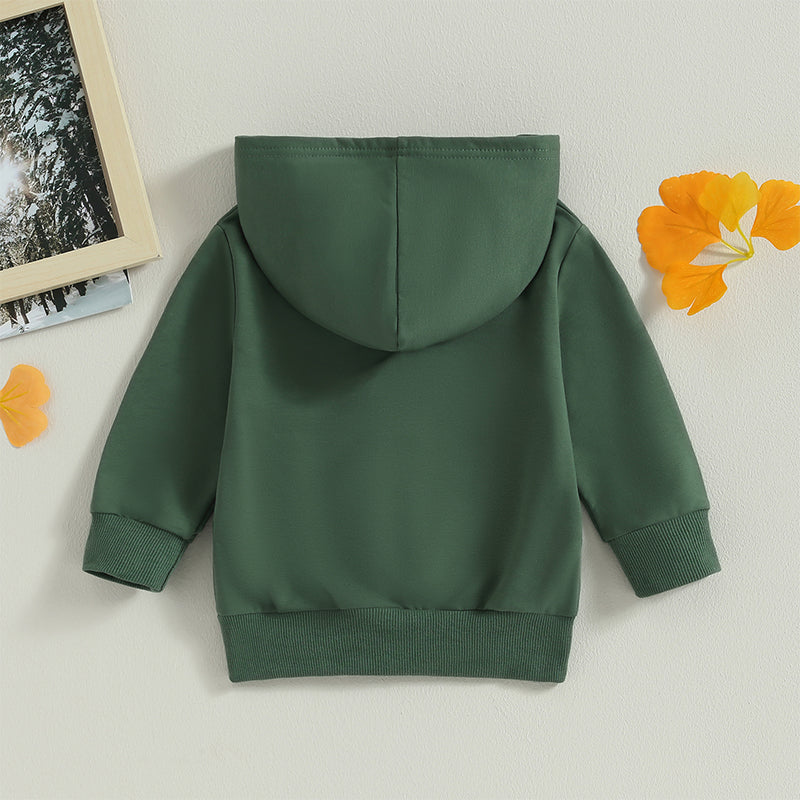 2023-06-22 Lioraitiin 0-5Years Toddler Boys Girls Hoodies Jacket Solid Zip Up Hooded Long Sleeve Kids Coat Fall Winter Outerwear