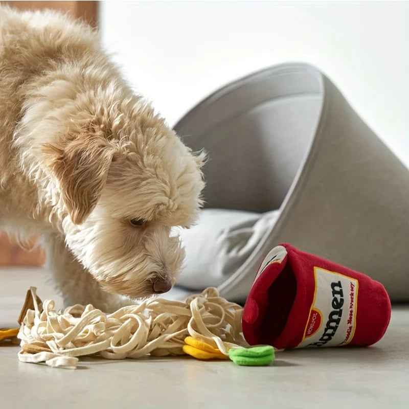 Dog puzzle toys, interactive and rich small and medium-sized dog hide and seek toys, dog sniffing food toys