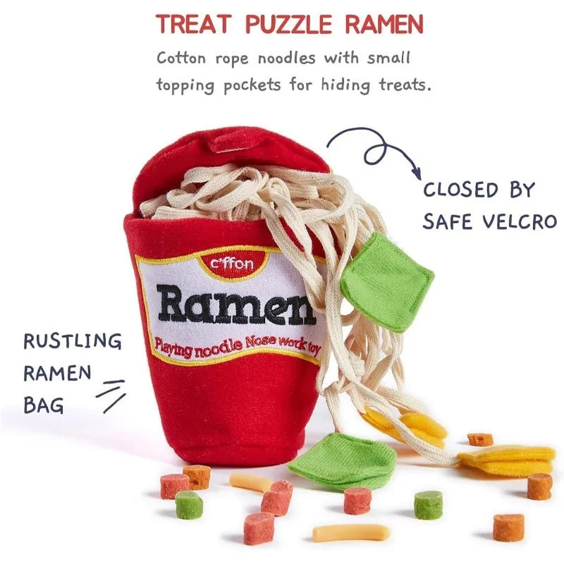 Dog puzzle toys, interactive and rich small and medium-sized dog hide and seek toys, dog sniffing food toys