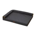 Rooster Farms Supportive Dog Bed XL Grey - Egg Crate Foam Waterproof Mattress